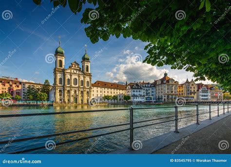 LUZERN,SWITZERLAND - MAY 20: Luzern Lake View on May 20,2016 Editorial ...