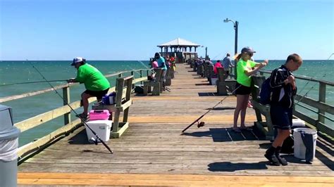 Oceanana Fishing Pier, Resort, and Motel Atlantic Beach NC Video Tour | Pier fishing, Atlantic ...