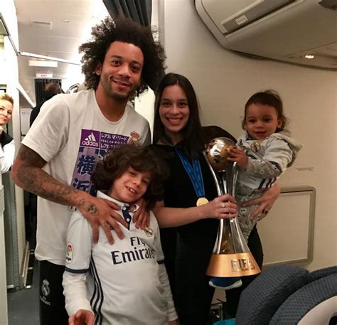 realmadridfamily: Marcelo and his family with...