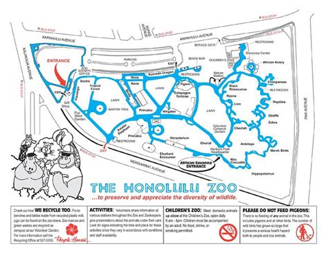 Images and Places, Pictures and Info: honolulu zoo map