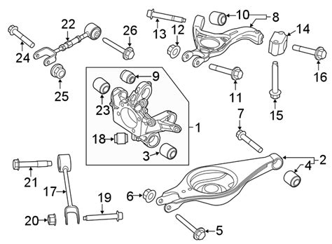 Ford Explorer Arm. Trailing. Suspension. (Rear) - BB5Z5500A | Havre ...