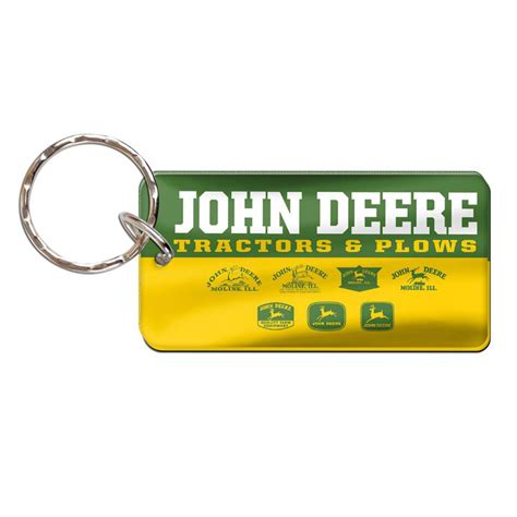 John Deere Vintage Logo Keyring - Ben Burgess