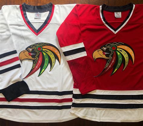 Blackhawk Hawk Jerseys We Customize With Player Name and Number - Etsy