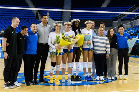 Despite Senior Day festivities, UCLA women’s volleyball falls to Cal ...