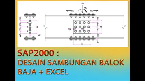 Perhitungan Sambungan Balok Kolom Baja - IMAGESEE