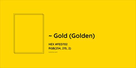 HEX #FED702 color name, color code and palettes - colorxs.com