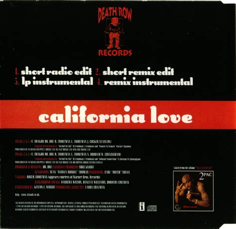 Promo, Import, Retail CD Singles & Albums: 2Pac - California Love ...