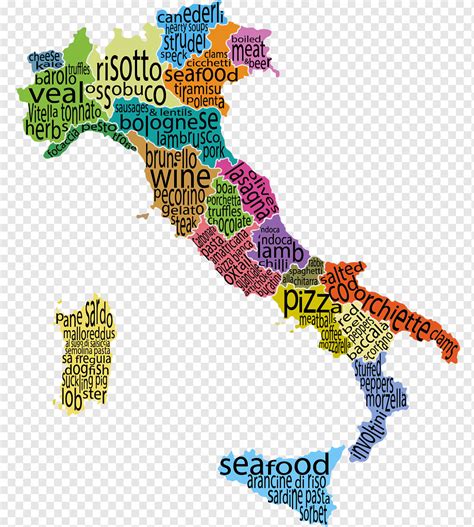 Italian cuisine Italian wine Regions of Italy Indian cuisine, Food map, wine, cuisine, map png ...