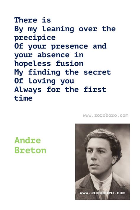 Andre Breton Quotes. Andre Breton Poem. Andre Breton Poetry. Andre Breton Manifestoes of ...