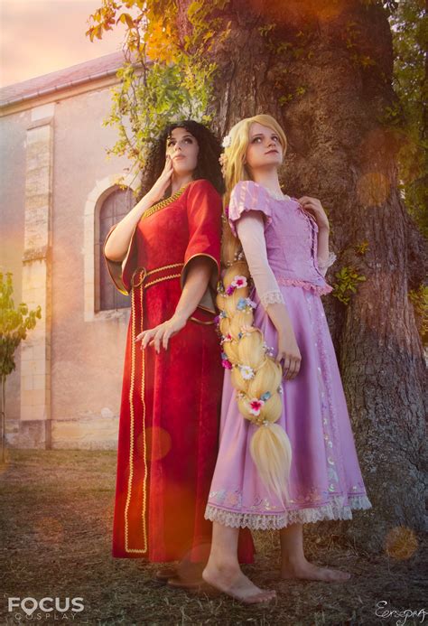 Rapunzel and Gothel (Tangled) cosplay by KayaKirkland on DeviantArt