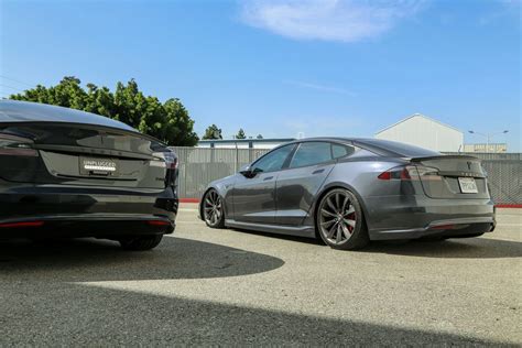 Sports Air Suspension Lowering Kit for Tesla Model S - Unplugged Performance | Tesla model s ...