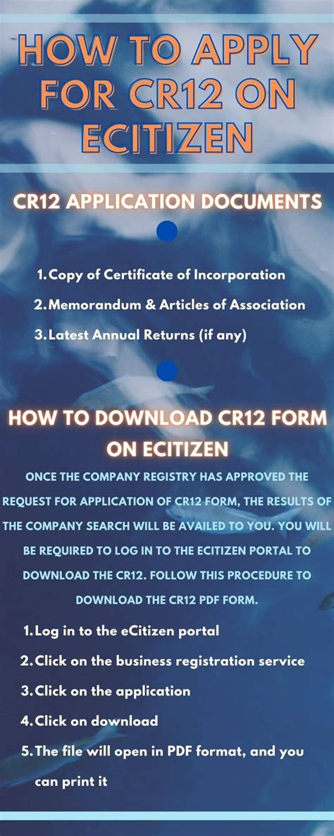 How to apply for CR12 on eCitizen: A comprehensive guide - Tuko.co.ke