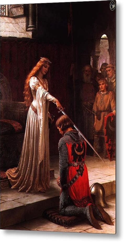 Lancelot And Guinevere Painting at PaintingValley.com | Explore ...