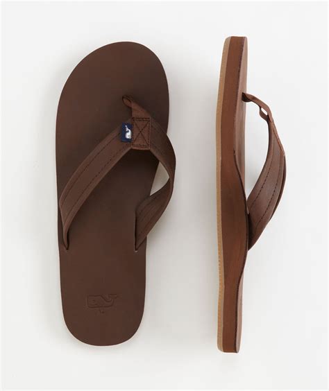 Shop Leather Flip Flops at vineyard vines