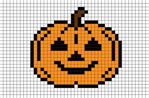 Halloween Pumpkin Pixel Art – BRIK