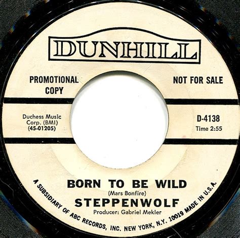 Steppenwolf - Born To Be Wild (1968, Vinyl) | Discogs