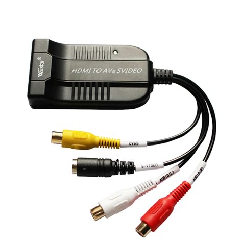 1080p HDMI To AV/S Video Adapter S Video,hdmi2av+s CVBS Video Converter , hdmi to av&svido rca ...