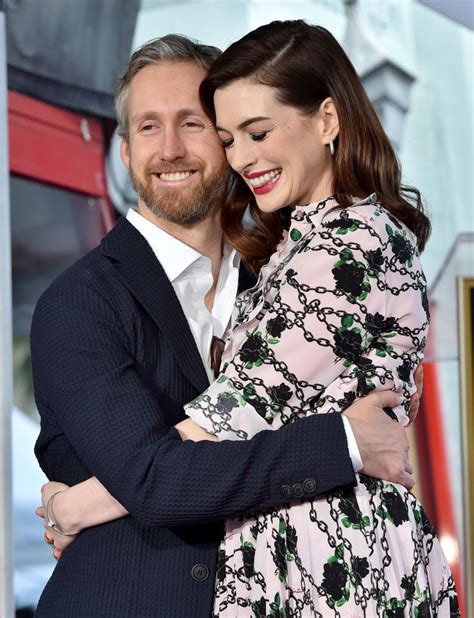 Anne Hathaway and Adam Shulman Step Out in New York City in Matching Black