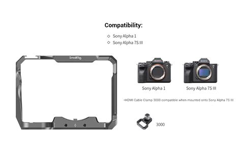 Full Camera Cage for Sony Alpha 1(A1)& Alpha 7S III