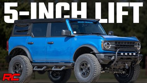 2021 Ford Bronco 5 inch Lift Kit - YouTube