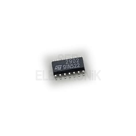 ST – LM2902 9IN522 SOIC-14 Low-power quad operational amplifiers - Ser Elektronik