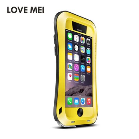 Love Mei case For iphone 6s 4.7 waterproof Shockproof metal Small ...