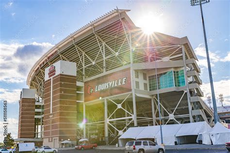 LOUISVILLE, KY, USA - October 24, 2017: The University of Louisville ...