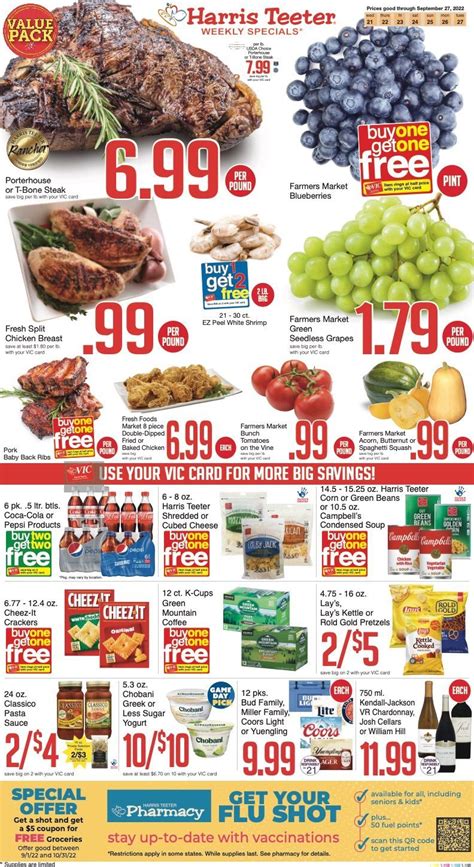 Harris Teeter Weekly Ad Sep 21 - 27, 2022 - WeeklyAds2