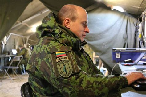 Lithuanian soldiers begin training in Exercise Trident Juncture ...