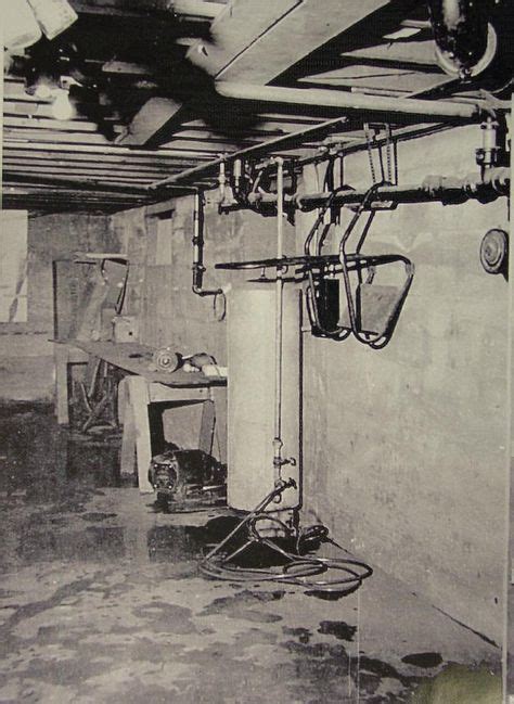 Basement of the Clutter family home, where the bodies of Herb and ...