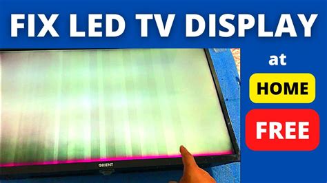 HOW TO FIX TV DISPLAY PROBLEM, HOW TO FIX WHITE SCREEN