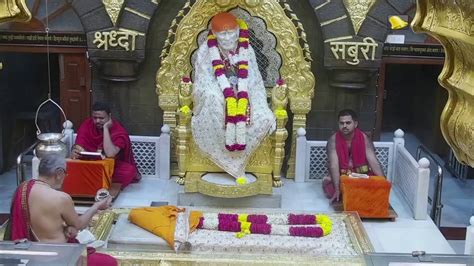 Shree Sai Baba Live Darshan on 28-06-2020 | Samadhi Mandir Darshan | Shirdi Live - YouTube