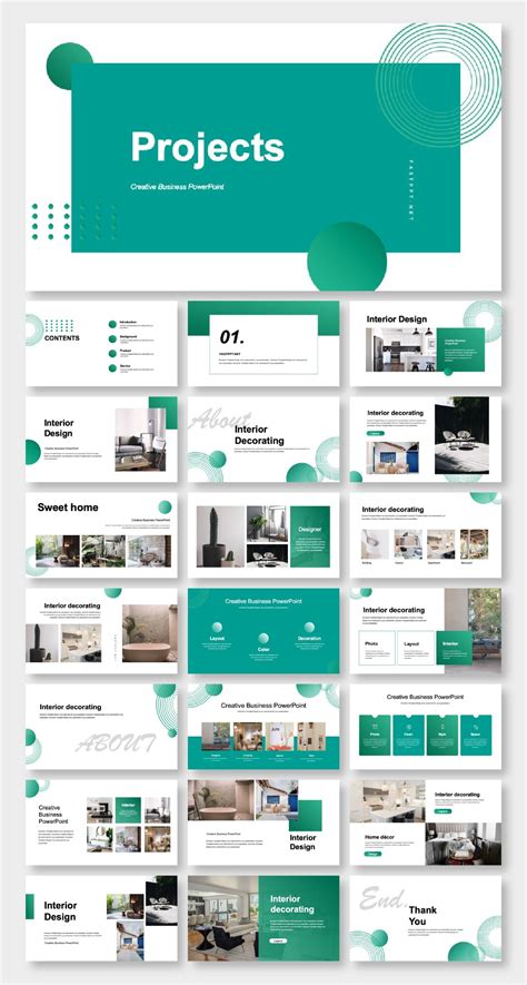 Blue Business Project Report Presentation Template – Original and High ...