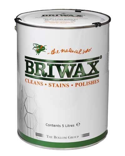 Wax Polish BRIWAX 5L - Various Colours