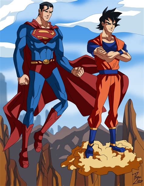 The World’s Strongest! Superman and Goku!! by... - Phil Cho