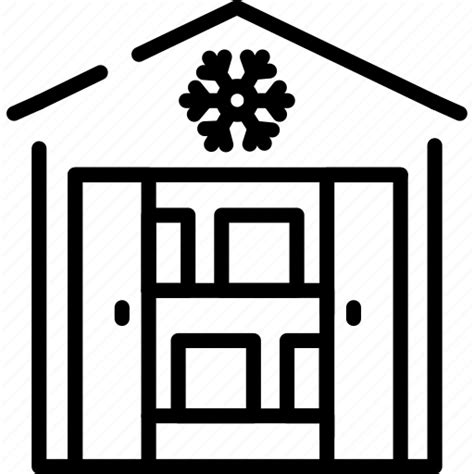 Refrigeration, warehouse, building icon - Download on Iconfinder