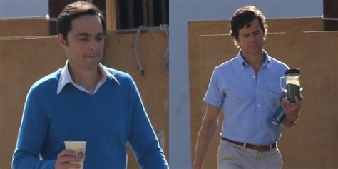 Jim Parsons & Matt Bomer Film ‘The Boys in the Band’ in LA | Jim Parsons, Matt Bomer, Tuc ...