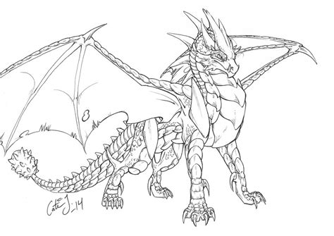 Evil Dragon Drawing at GetDrawings | Free download