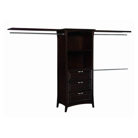 Allen + roth 10' Cappuccino Closet Organizer at Lowes.com