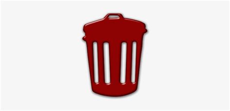 Free Icons Png - Red Trash Can Icon - Free Transparent PNG Download - PNGkey