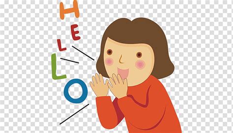 Child, Greeting, Hello, Language, Saying, Speech, Quotation, Cartoon ...