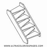 Stairs Coloring Pages  Ultra sketch template