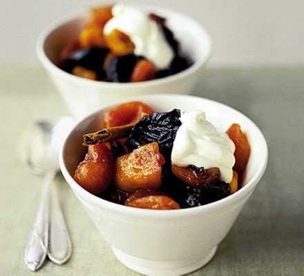 10-minute winter fruit compote recipe | BBC Good Food