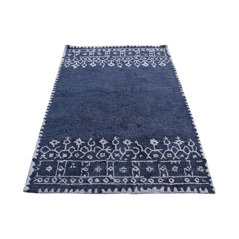 Pottery Barn Desa Bordered Wool Rug | 44% Off | Kaiyo