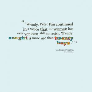 Peter Pan And Wendy Quotes. QuotesGram