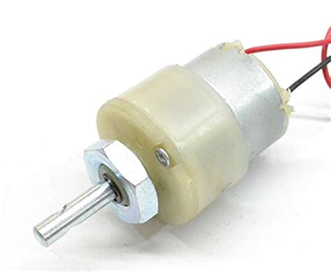 Verve 60 RPM, 12V DC Geared Motor (White) : Amazon.in: Industrial ...