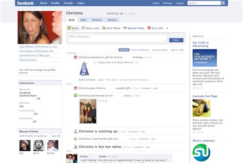 20 Years of Facebook Website Design History - 33 Images - Version Museum