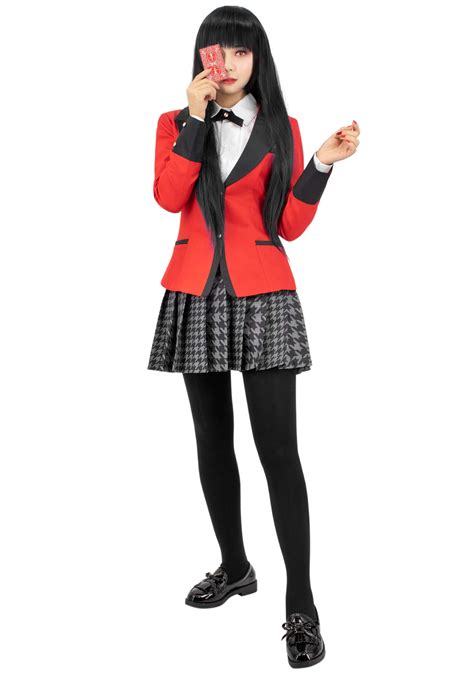 Buy Women US Size Yumeko Jabami Cosplay Costume Uniform for Halloween ...