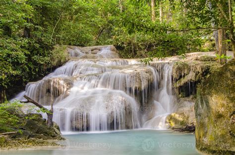 Erawan Waterfall 1322639 Stock Photo at Vecteezy