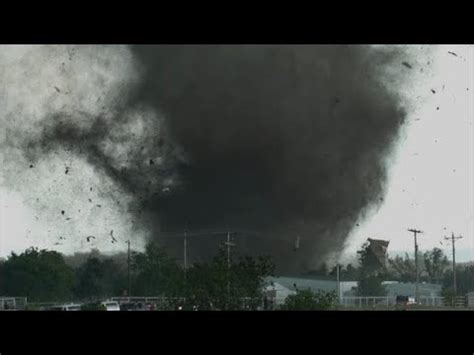 Scary video inside a tornado! tornadoes and terrible hailstorms hits Alabama, USA - YouTube